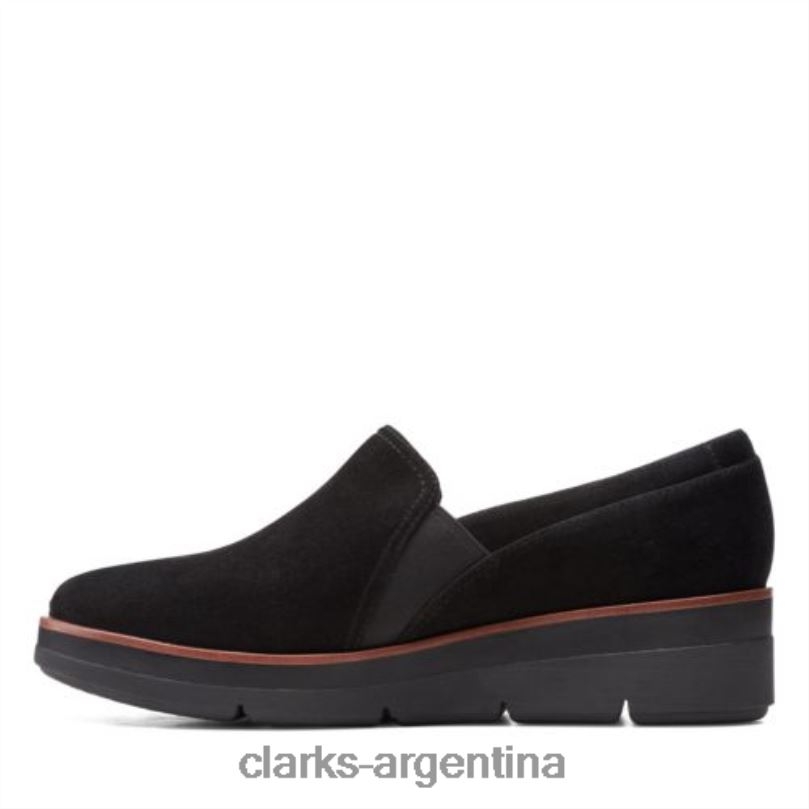 Clarks mujer 2FZPZ3927 shaylave clarks ante negro ante negro