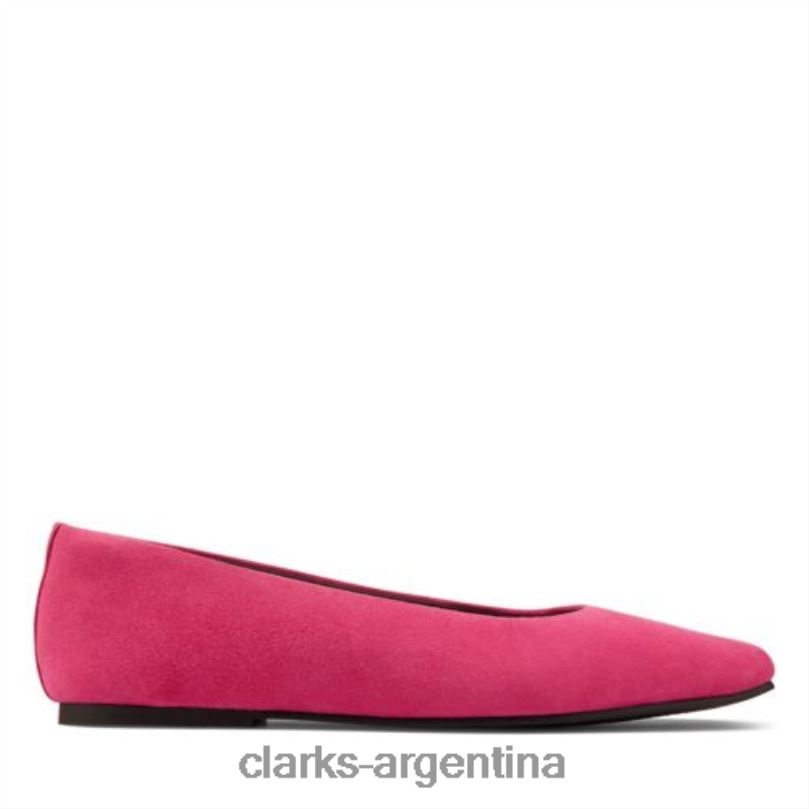 Clarks mujer 2FZPZ3944 clarks pure ballet2 ante rosa gamuza rosa