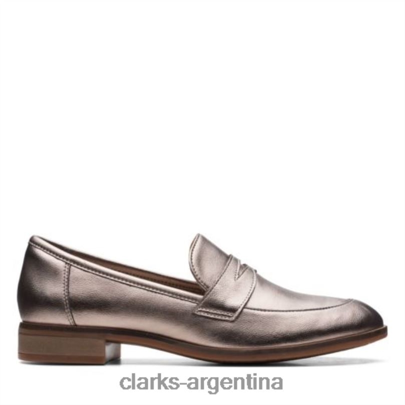 Clarks mujer 2FZPZ3946 clarks trish oro rosa metalizado oro metalizado
