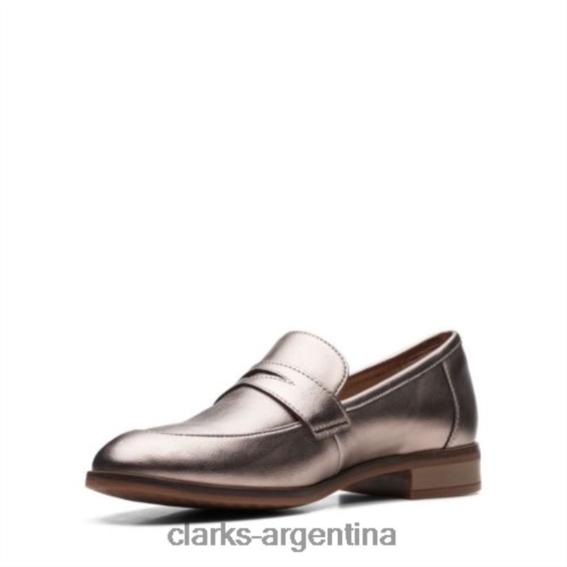 Clarks mujer 2FZPZ3946 clarks trish oro rosa metalizado oro metalizado