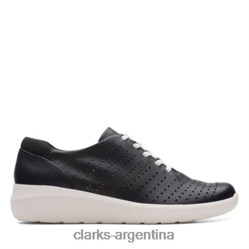 Clarks mujer 2FZPZ3948 clarks kayleigh aster cuero negro cuero negro
