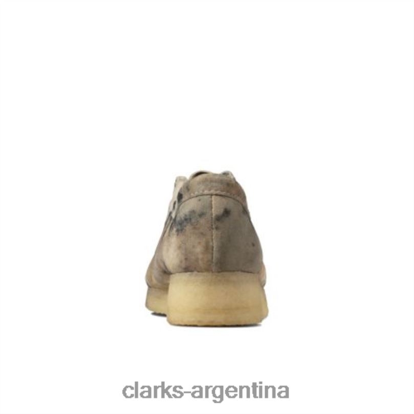 Clarks mujer 2FZPZ3962 clarks wallabee camuflaje blanco roto camuflaje blanco roto