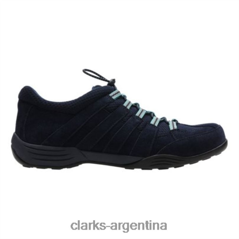Clarks mujer 2FZPZ3974 clarks rosa hemistiquio azul marino Armada