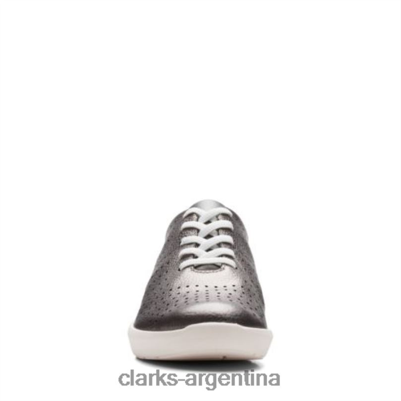 Clarks mujer 2FZPZ3978 clarks kayleigh aster cuero peltre cuero peltre