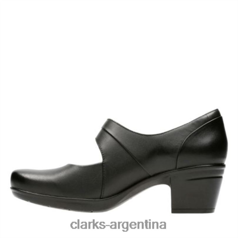Clarks mujer 2FZPZ3982 emslie lulin clarks de cuero negro cuero negro