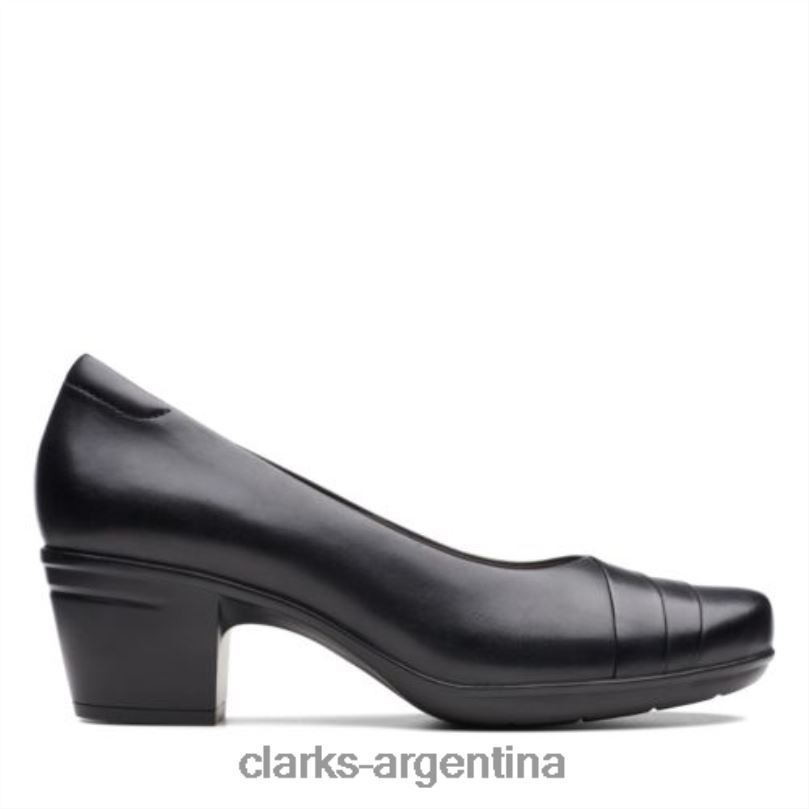 Clarks mujer 2FZPZ3983 emslie mae clarks cuero negro cuero negro
