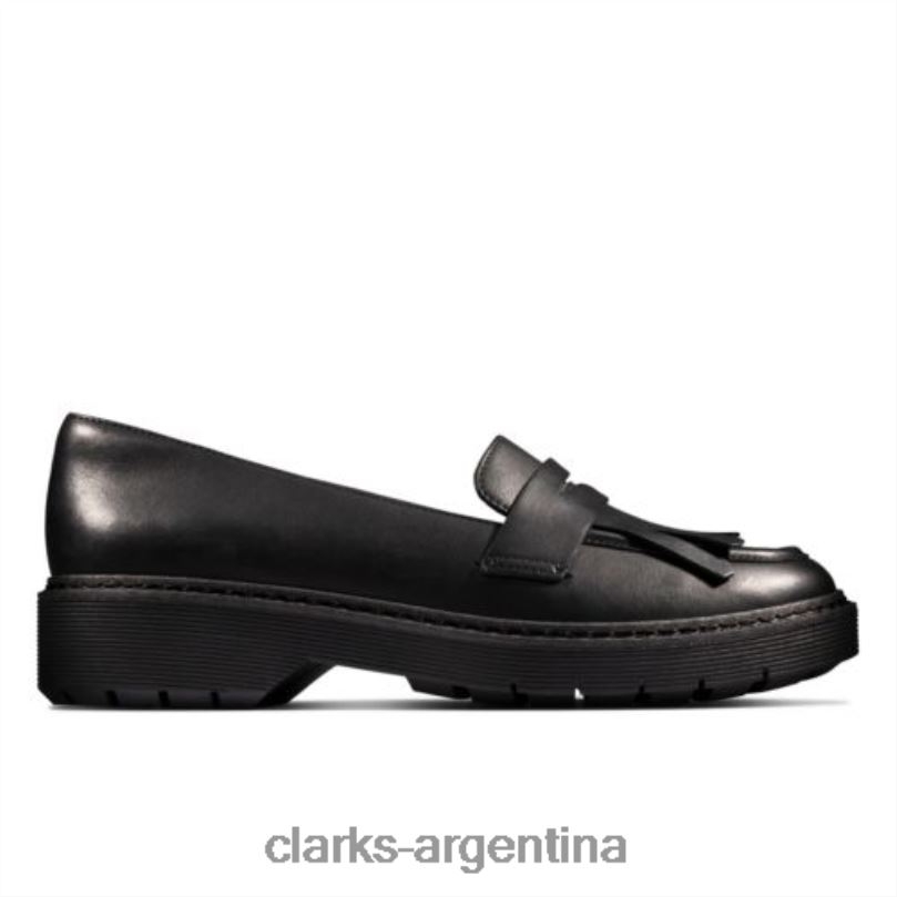 Clarks mujer 2FZPZ3986 clarks witcombe amanecer cuero negro cuero negro