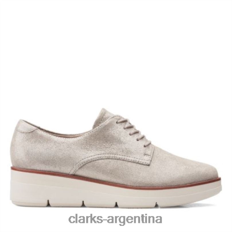 Clarks mujer 2FZPZ3998 clarks de piedra shaylace piedra