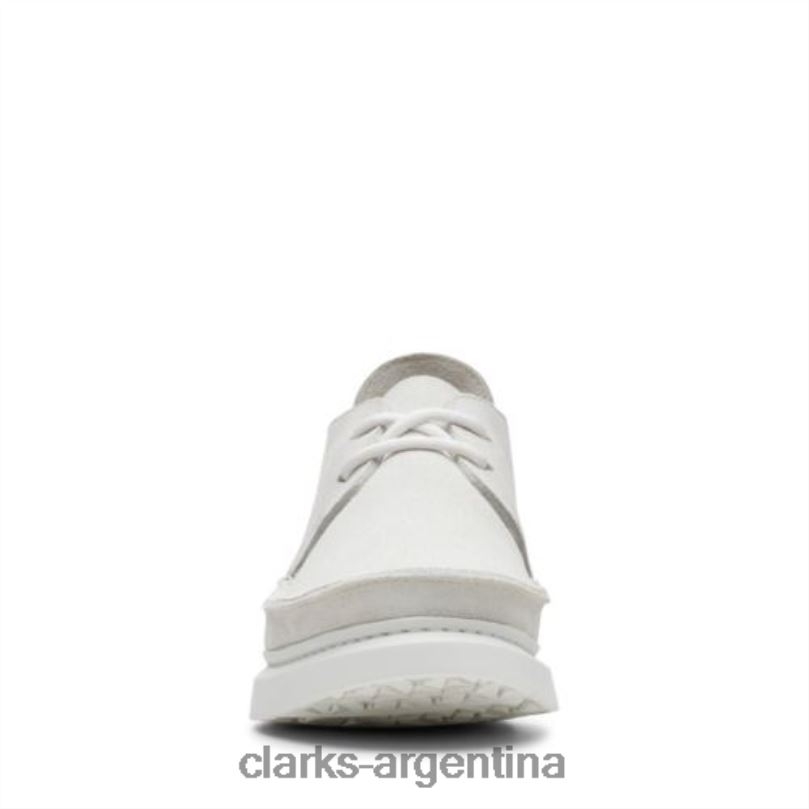 Clarks mujer 2FZPZ4002 clarks siete ante blanco gamuza blanca