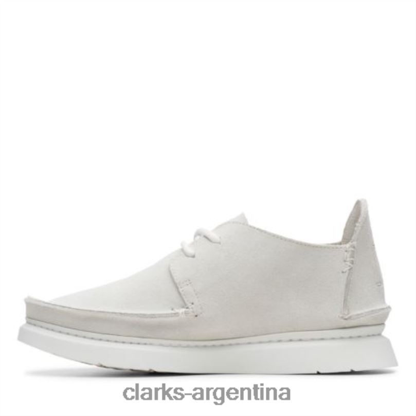 Clarks mujer 2FZPZ4002 clarks siete ante blanco gamuza blanca