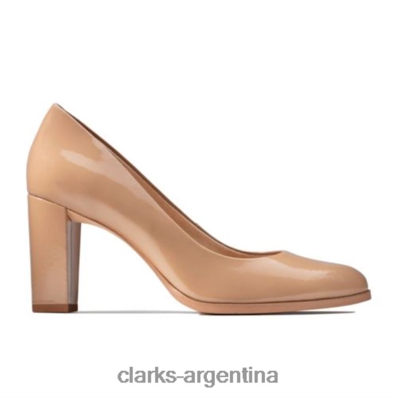 Clarks mujer 2FZPZ4017 Clarks praliné patente kaylcara patente de praliné