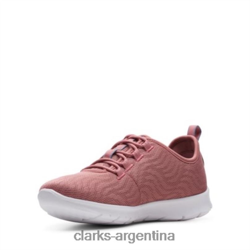 Clarks mujer 2FZPZ4028 malva rosa malla paso allena go clarks malla rosa malva