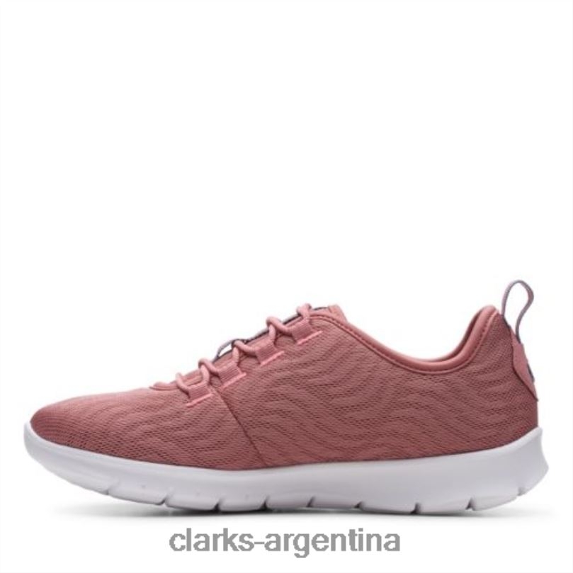 Clarks mujer 2FZPZ4028 malva rosa malla paso allena go clarks malla rosa malva