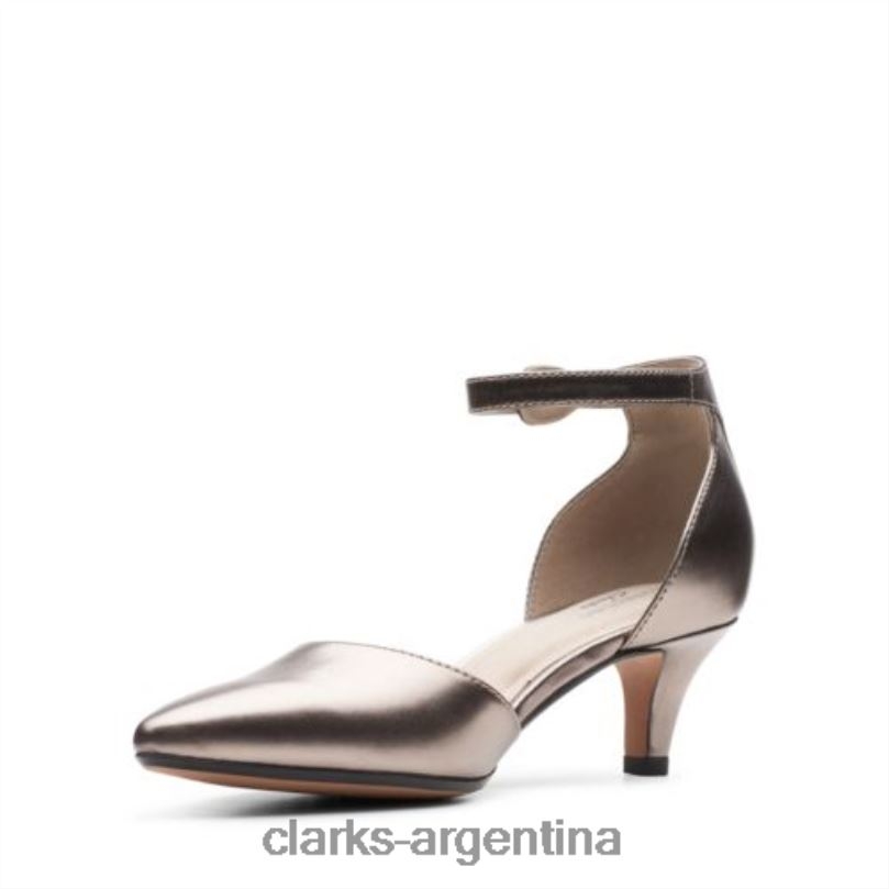 Clarks mujer 2FZPZ4036 peltre metálico sintético linvale edyth clarks peltre metálico sintético