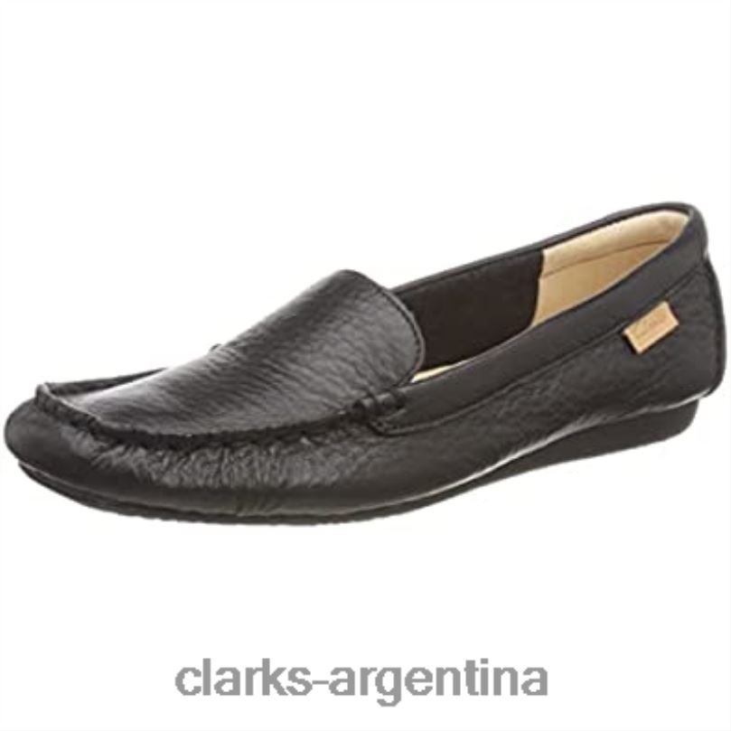 Clarks mujer 2FZPZ535 mulas pecas para mujer clarks cuero negro cuero negro