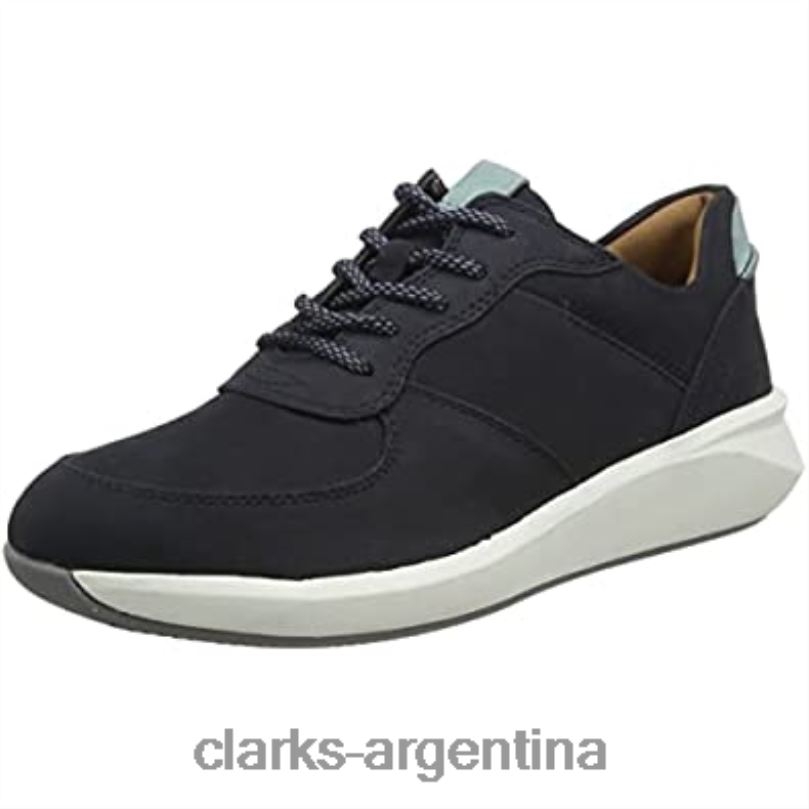 Clarks mujer 2FZPZ965 zapatos clarks un rio sprint para mujer nubuck azul marino nubuck azul marino