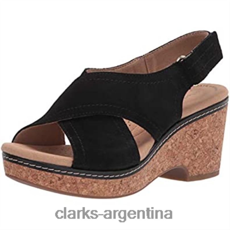 Clarks mujer 2FZPZ1094 Sandalia de cuña Giselle Coast para mujer Clarks.