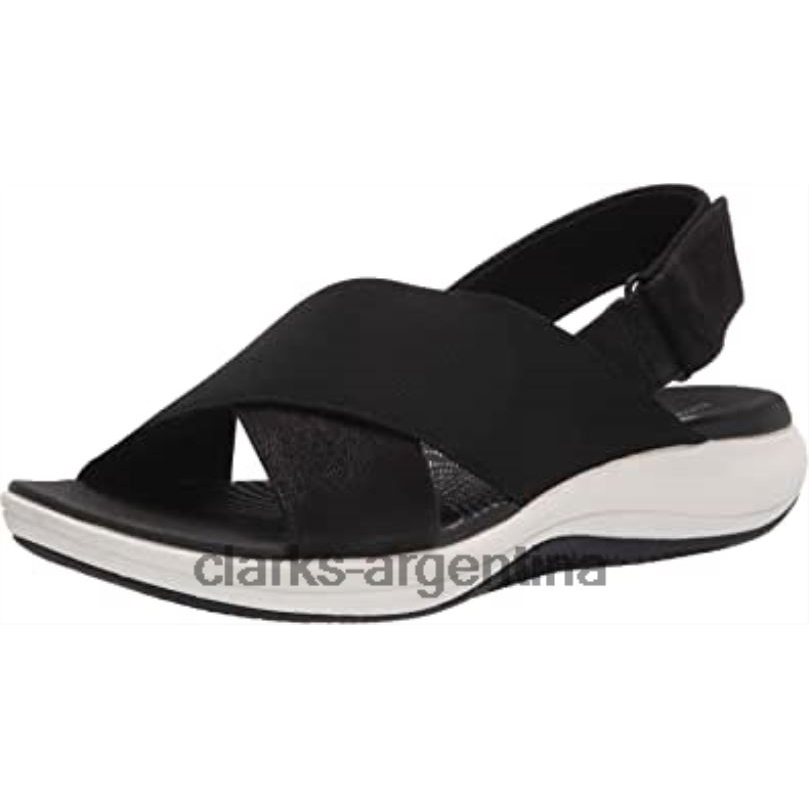 Clarks mujer 2FZPZ1111 sandalia mira arena mujer clarks negro textil textil negro