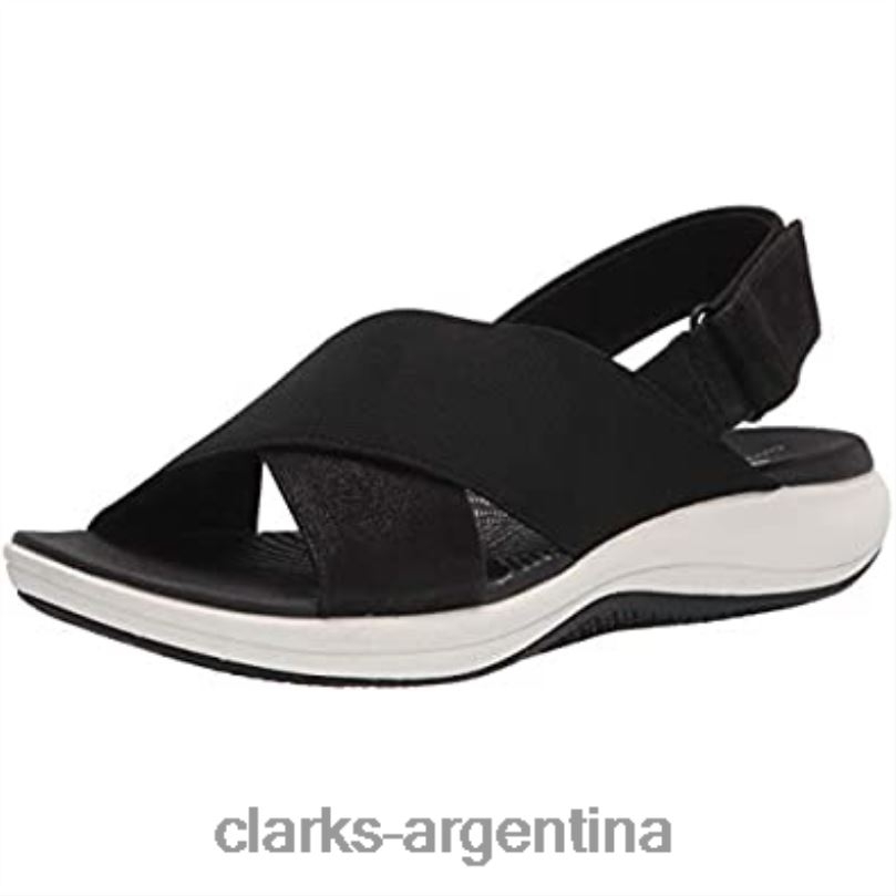 Clarks mujer 2FZPZ1111 sandalia mira arena mujer clarks negro textil textil negro