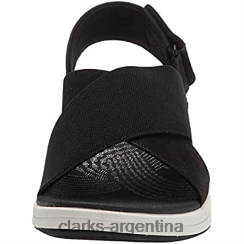 Clarks mujer 2FZPZ1111 sandalia mira arena mujer clarks negro textil textil negro