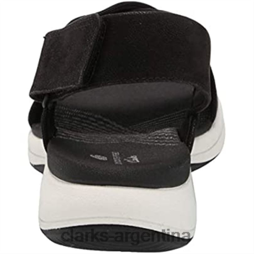 Clarks mujer 2FZPZ1111 sandalia mira arena mujer clarks negro textil textil negro