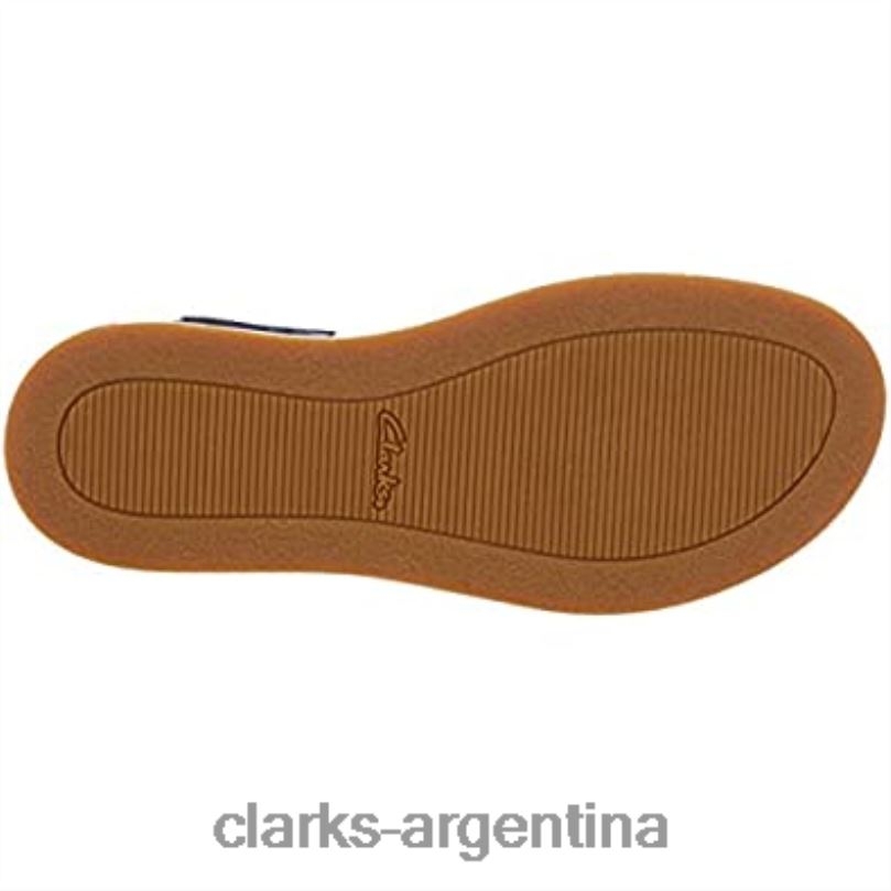 Clarks mujer 2FZPZ1146 Sandalias Clarks Botanic Poppy Mujer Piel Plata Plata cuero plateado plateado