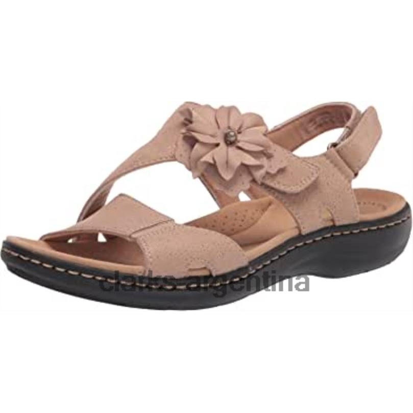 Clarks mujer 2FZPZ1390 sandalia mujer laurieann bea arena polipiel combi clarks combi piel sintética arena