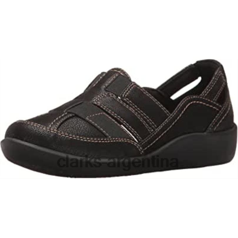 Clarks mujer 2FZPZ2311 Sandalia de pescador Sillian Stork para mujer clarks negro negro