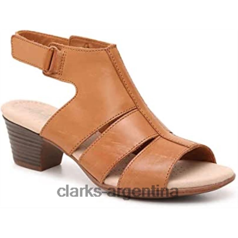 Clarks mujer 2FZPZ240 Sandalias de tacón clarks valarie dalia para mujer