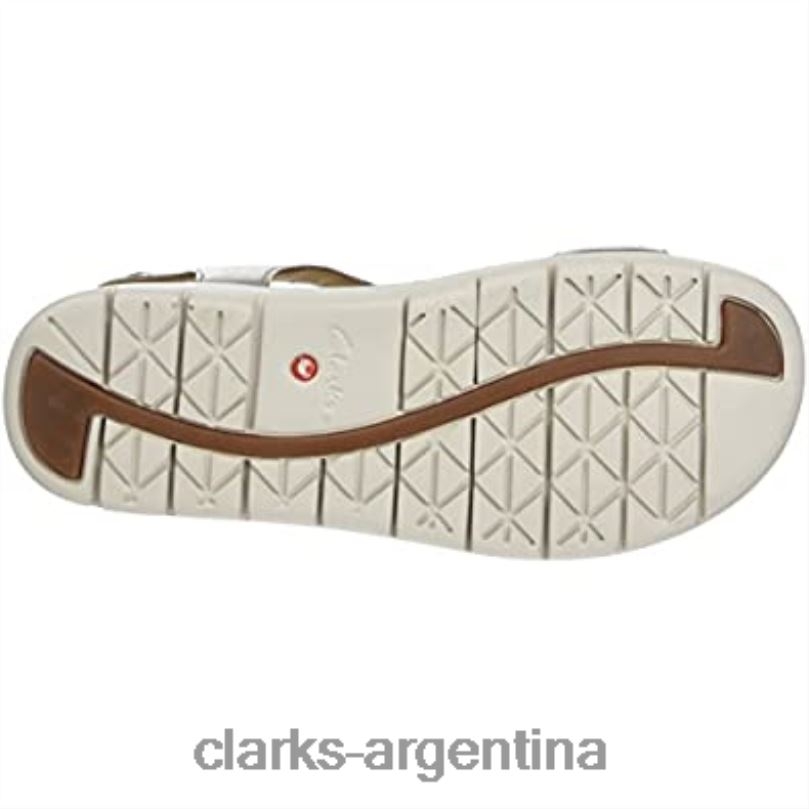 Clarks mujer 2FZPZ2472 Sandalias Clarks Un Haywood con barra en T para mujer