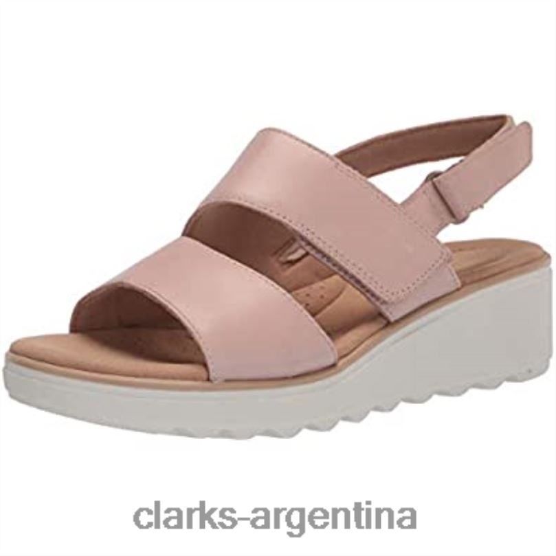 Clarks mujer 2FZPZ267 Sandalia plana Clarks Jillian Pearl para mujer
