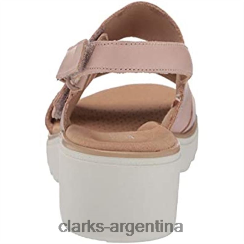 Clarks mujer 2FZPZ267 Sandalia plana Clarks Jillian Pearl para mujer