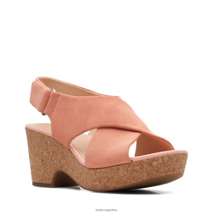 Clarks mujer 2FZPZ3200 clarks coral claro maritsa lara coral claro