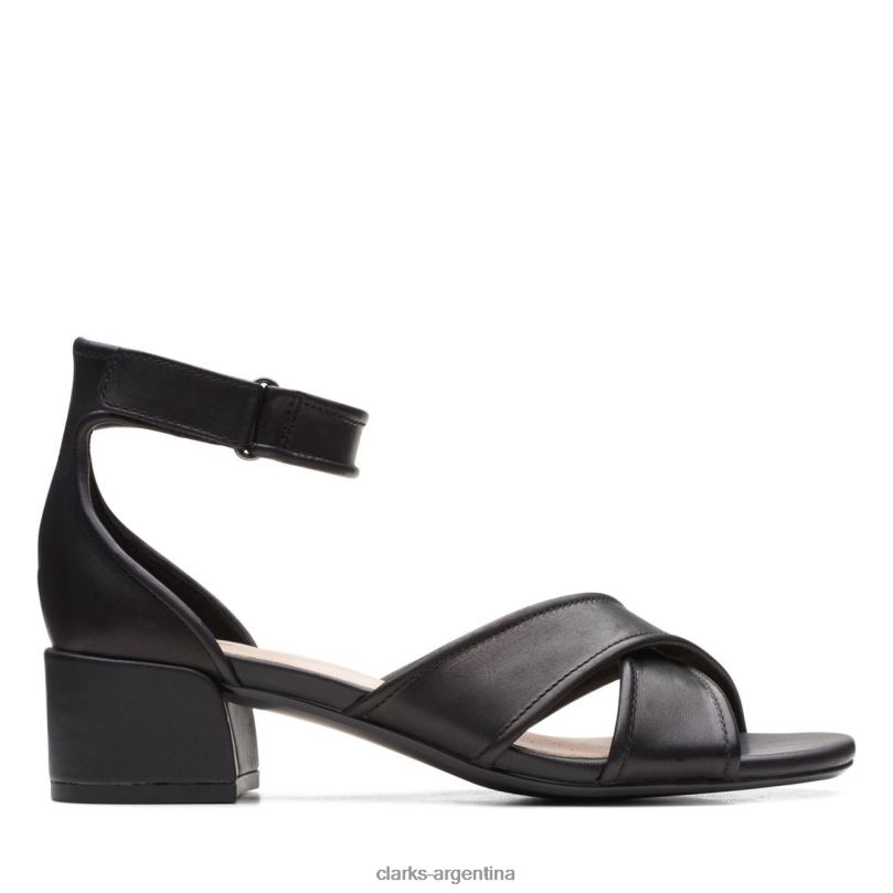 Clarks mujer 2FZPZ3239 caroleigh rise clarks cuero negro cuero negro