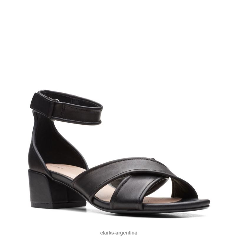 Clarks mujer 2FZPZ3239 caroleigh rise clarks cuero negro cuero negro