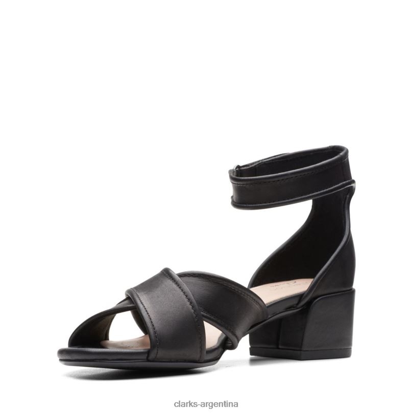 Clarks mujer 2FZPZ3239 caroleigh rise clarks cuero negro cuero negro