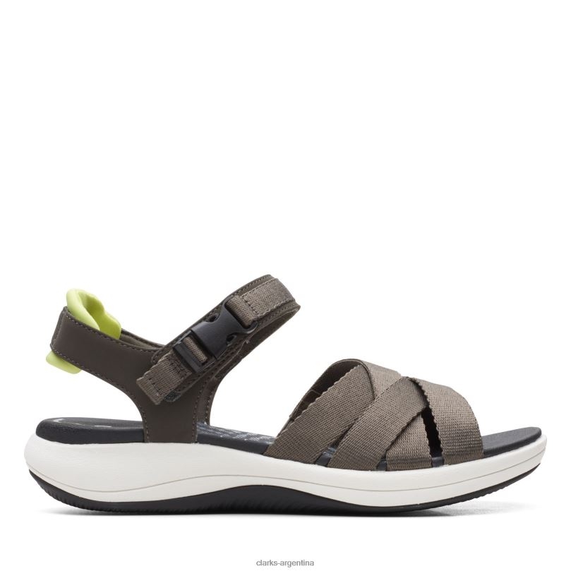 Clarks mujer 2FZPZ3296 clarks oliva oscuro mira marea oliva oscuro