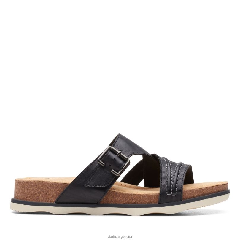 Clarks mujer 2FZPZ3324 Clarks Brynn Hope de cuero negro. cuero negro
