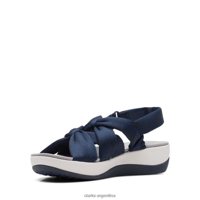 Clarks mujer 2FZPZ3396 textil azul marino arla meg clarks textil azul marino