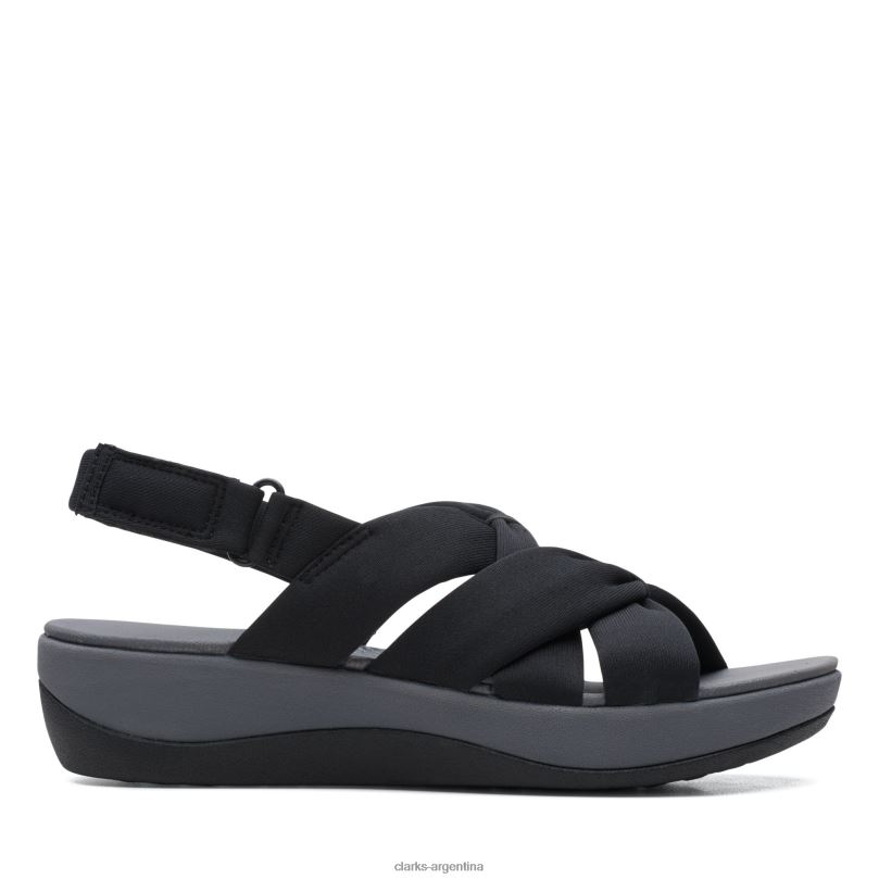 Clarks mujer 2FZPZ3432 clarks textiles negros arla meg textil negro