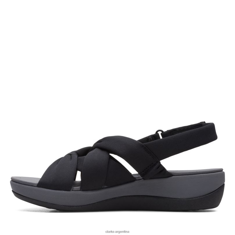 Clarks mujer 2FZPZ3432 clarks textiles negros arla meg textil negro
