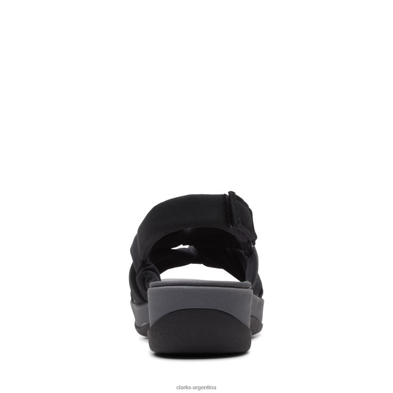 Clarks mujer 2FZPZ3432 clarks textiles negros arla meg textil negro