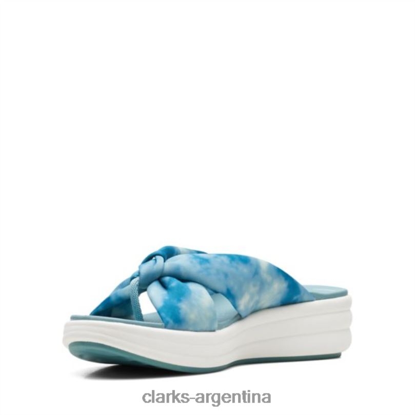 Clarks mujer 2FZPZ6529 Clarks Teal Combi Drift Ave Teal Combi combinación verde azulado