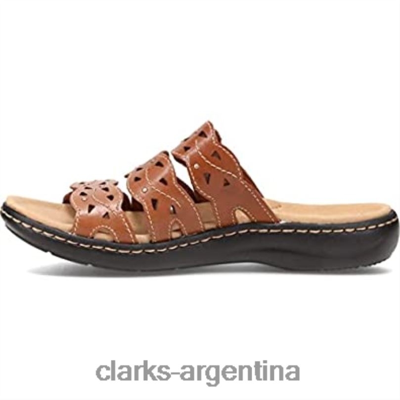 Clarks mujer 2FZPZ883 sandalia clarks laurieann jade mahoga ny para mujer caoba