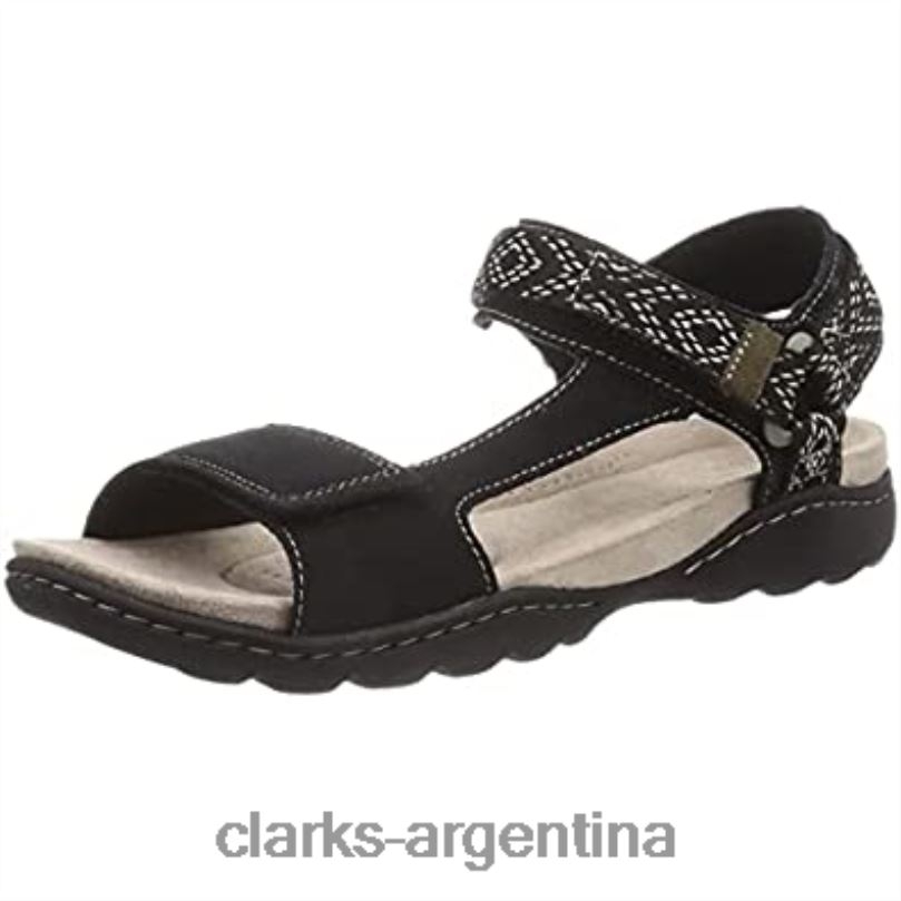 Clarks mujer 2FZPZ984 Sandalia sde clarks amanda step negra para mujer negro
