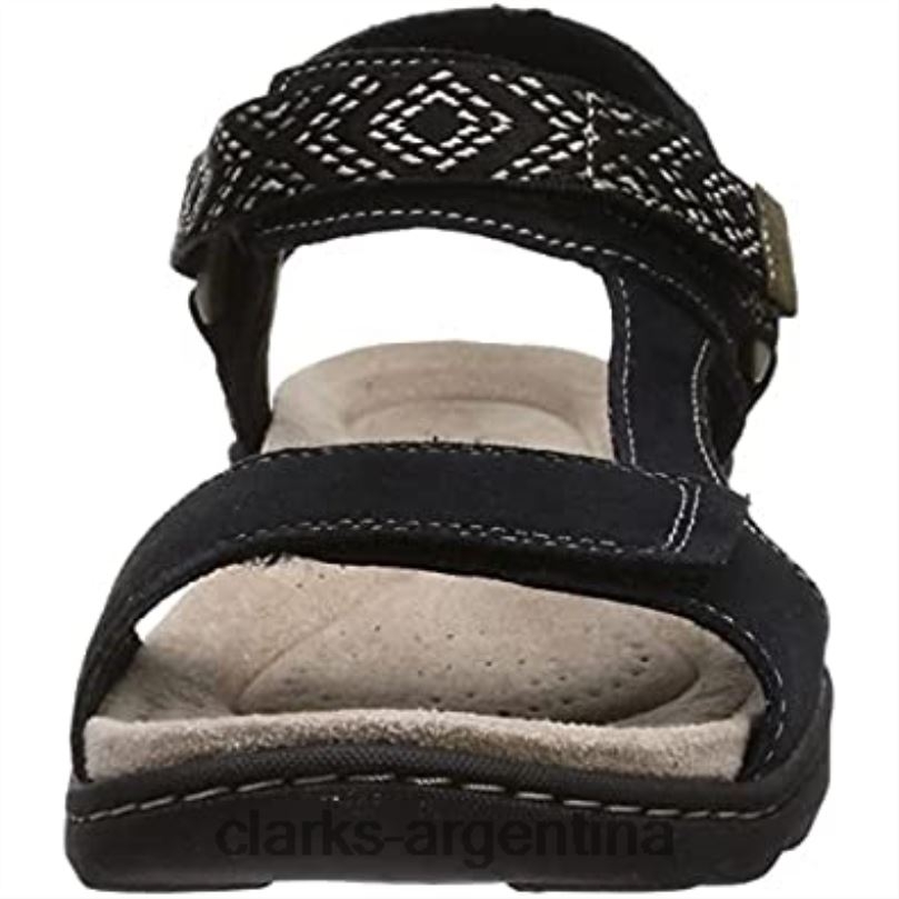 Clarks mujer 2FZPZ984 Sandalia sde clarks amanda step negra para mujer negro