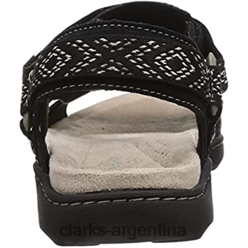 Clarks mujer 2FZPZ984 Sandalia sde clarks amanda step negra para mujer negro