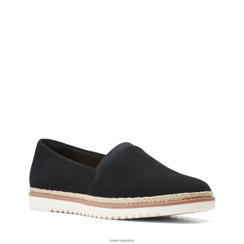 Clarks mujer 2FZPZ3215 serena paige clarks ante negro ante negro