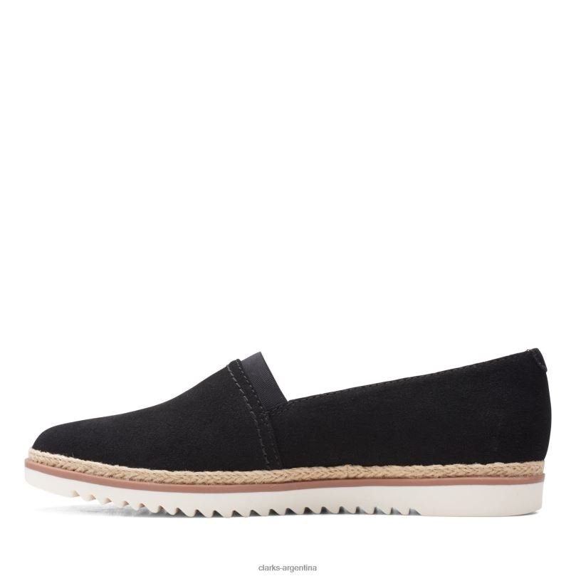 Clarks mujer 2FZPZ3215 serena paige clarks ante negro ante negro