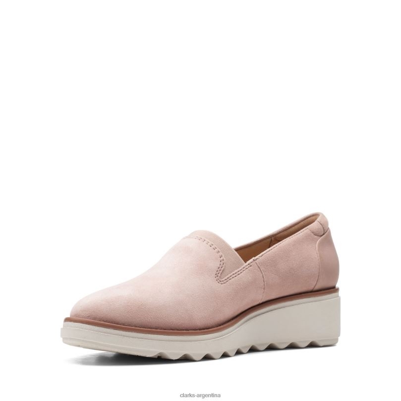 Clarks mujer 2FZPZ3394 clarks sharon dolly rosa polvoriento Rosa empolvado